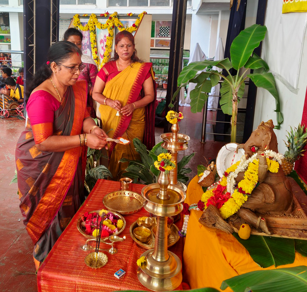 Ganesha Immersion Ceremony Held with Devotion and Joy at JGRVK - Ramamurthy Nagar (3)