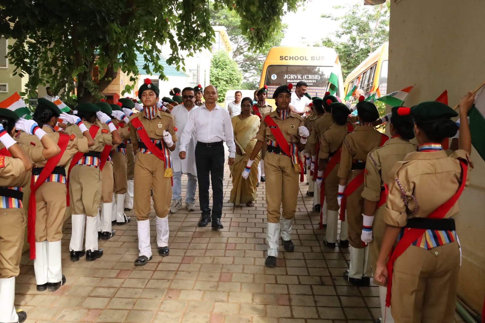 JGRVK - Ramamurthy Nagar Celebrates 80th Independence Day with Grand Parade and Cultural Performances (2)