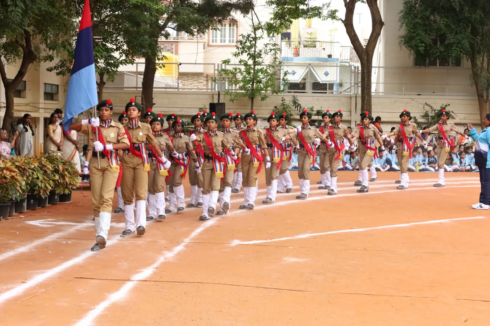 JGRVK - Ramamurthy Nagar Celebrates 80th Independence Day with Grand Parade and Cultural Performances (4)