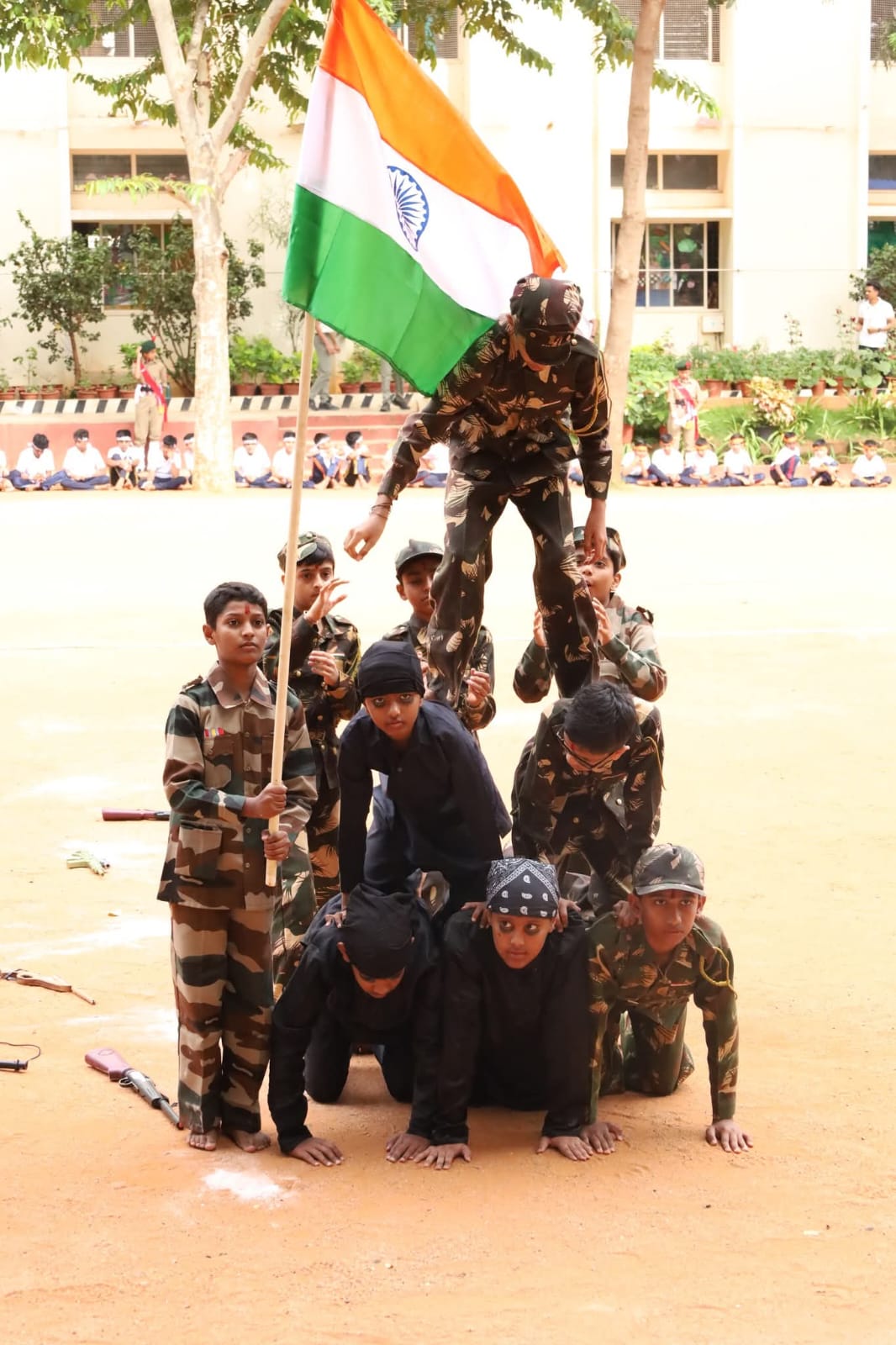 JGRVK - Ramamurthy Nagar Celebrates 80th Independence Day with Grand Parade and Cultural Performances (5)