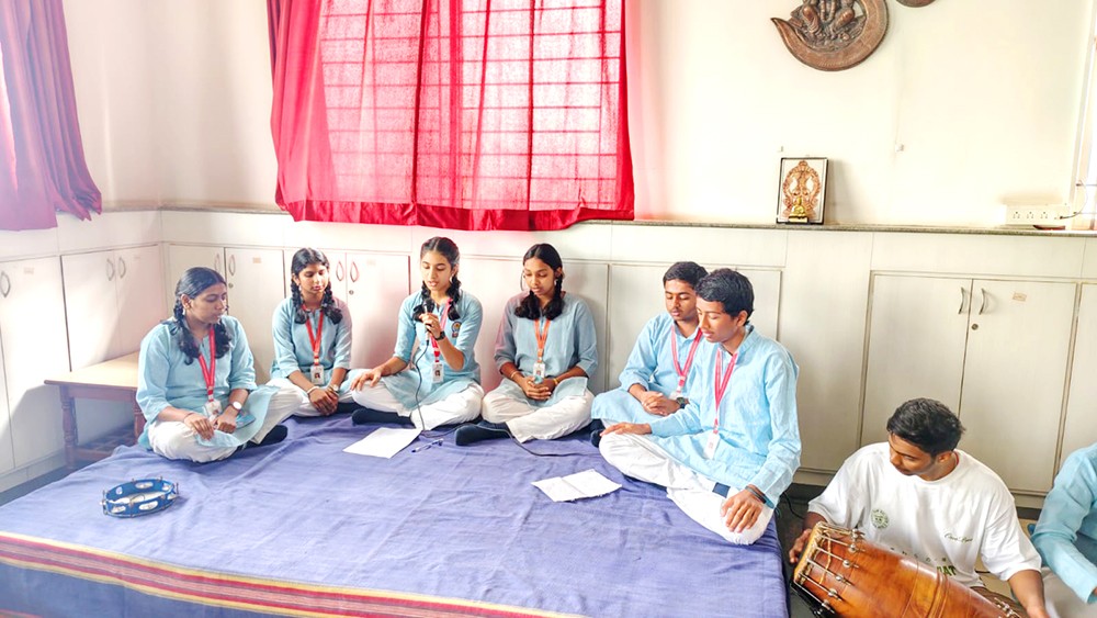 Sanskrit Week Celebrations Held at JGRVK – Ramamurthy Nagar (3)