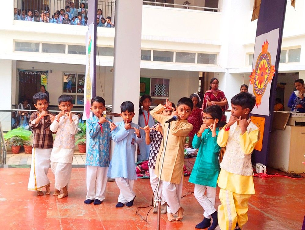 Sanskrit Week Celebrations Held at JGRVK – Ramamurthy Nagar (5)