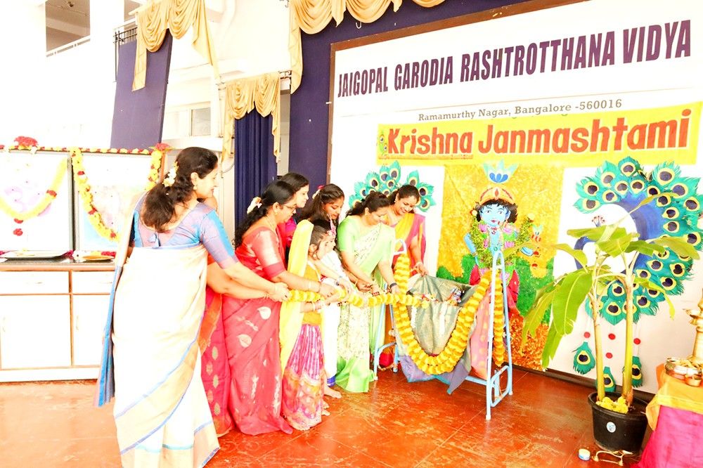Sri Krishna Janmashtami Celebration at JGRVK – Ramamurthy Nagar (11)