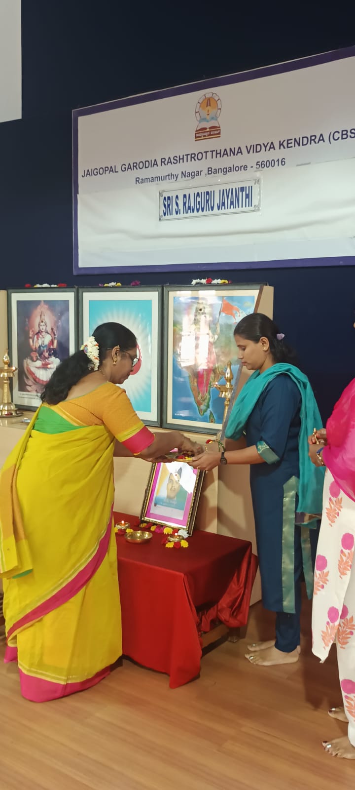 Students Highlight Heroism of Freedom Fighter on Rajguru Jayanti at JGRVK - Ramamurthy Nagar (2)