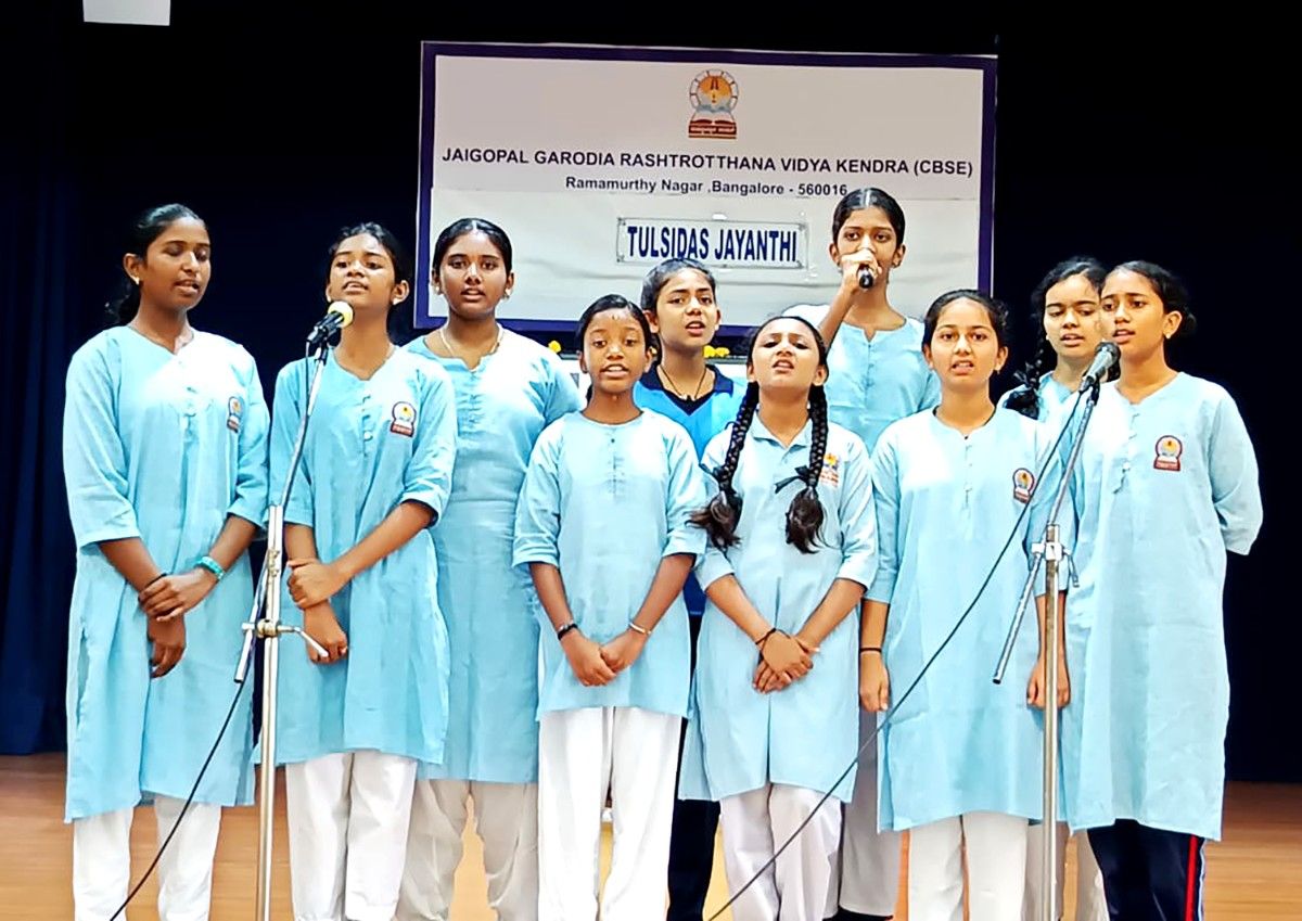 Tulsidas Jayanti Celebrated at JGRVK - Ramamurthy Nagar (6)