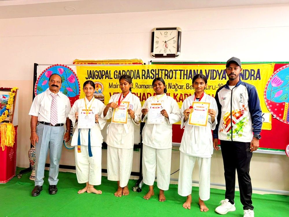 Vidya Bharathi State-Level Karate and Table Tennis Competitions in JGRVK – Ramamurthy Nagar (4)