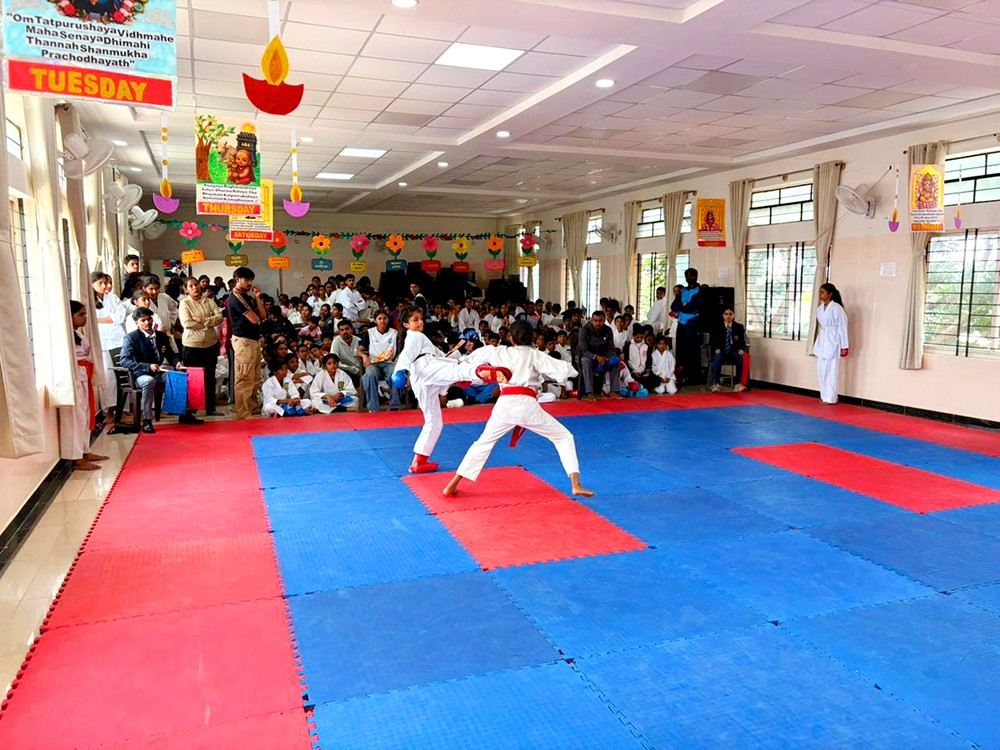 Vidya Bharathi State-Level Karate and Table Tennis Competitions in JGRVK – Ramamurthy Nagar (9)
