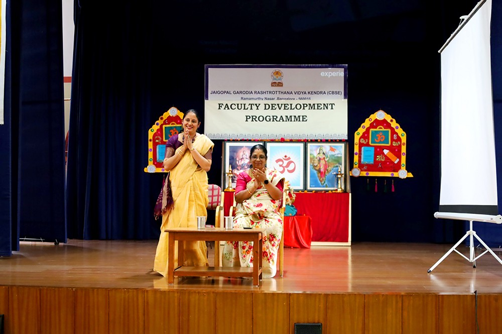 FDP on Writing as a Learning Tool at JGRVK – Ramamurthy Nagar (1)
