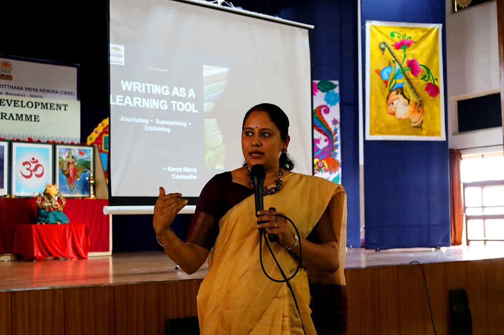 FDP on Writing as a Learning Tool at JGRVK – Ramamurthy Nagar (4)