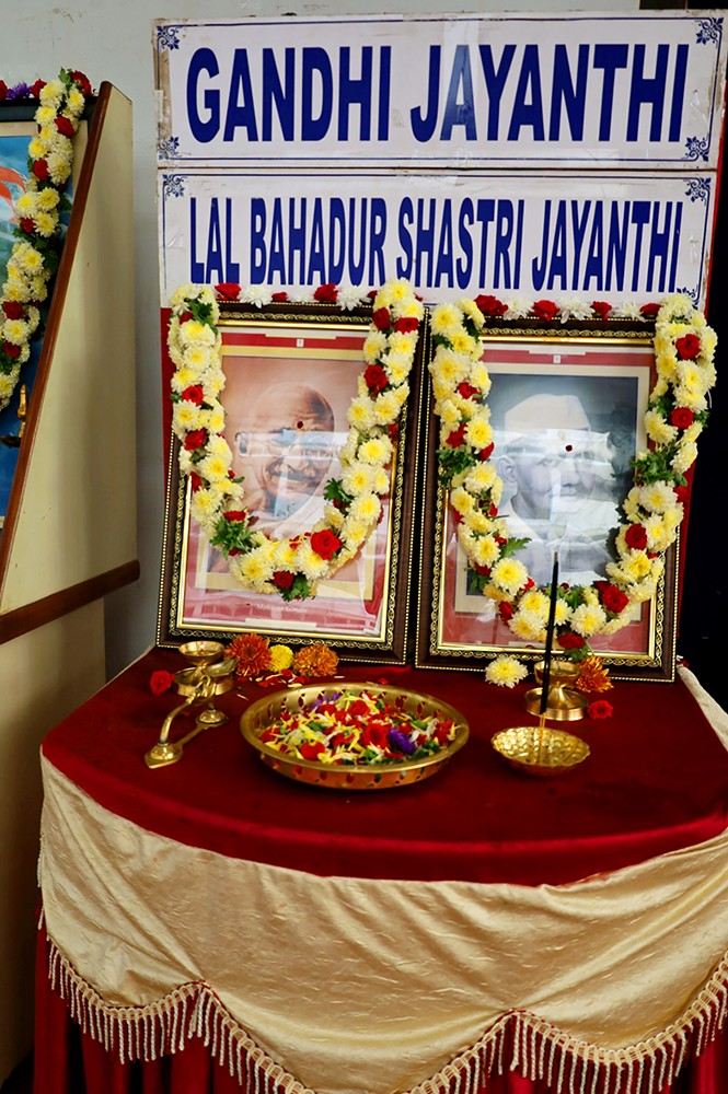 Gandhi Jayanti and Lal Bahadur Shastri Jayanti Celebration at JGRVK – Ramamurthy Nagar (9)