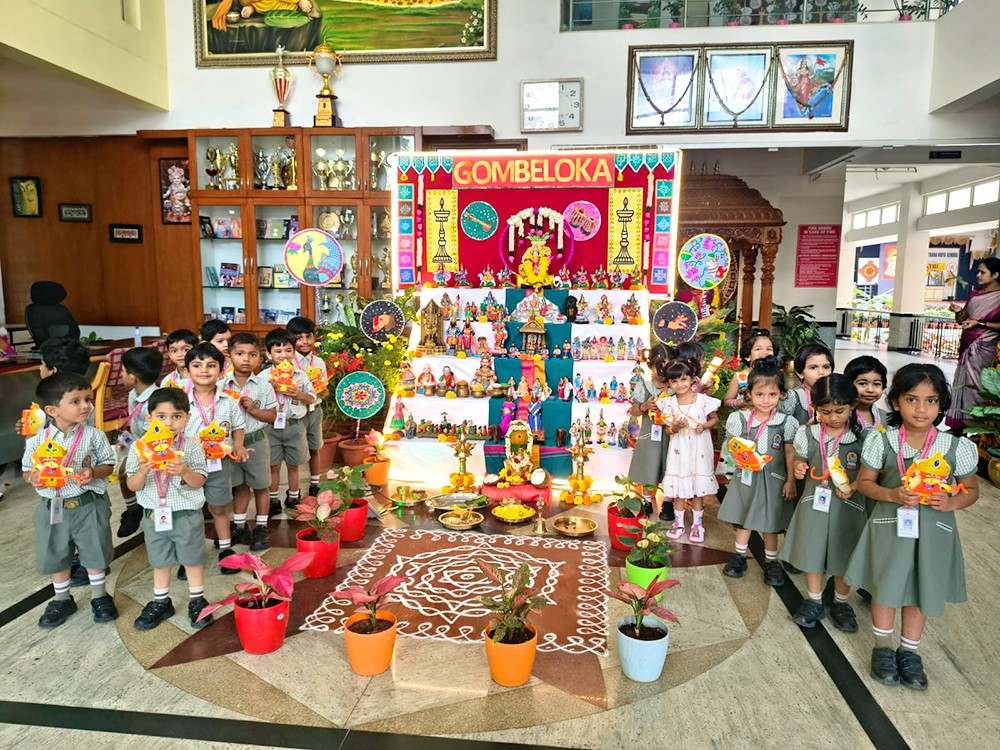Gombe Utsava Celebrated with Cultural Grandeur at JGRVK - Ramamurthy Nagar (2)