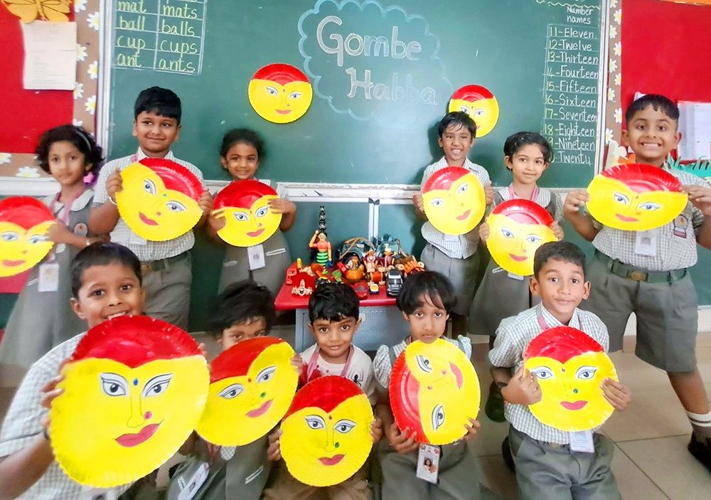 Gombe Utsava Celebrated with Cultural Grandeur at JGRVK - Ramamurthy Nagar (7)