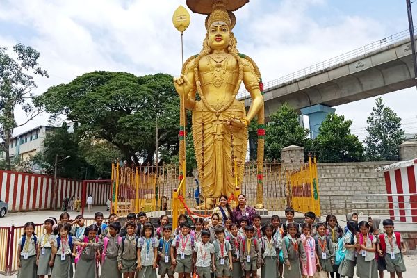 Field Trip to Ulsoor temple in JGRVK – Ramamurthy Nagar
