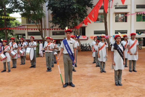 NCC Day and Ranking Ceremony in JGRVK – Ramamurthy Nagar